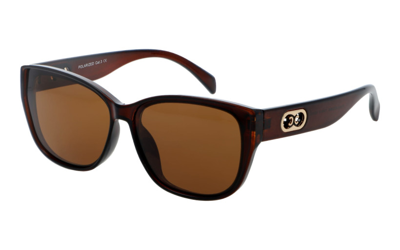Okulary z polaryzacją 1049-2/L676 Brąz