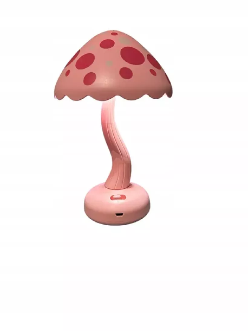 Lampka Grzybek Różowy