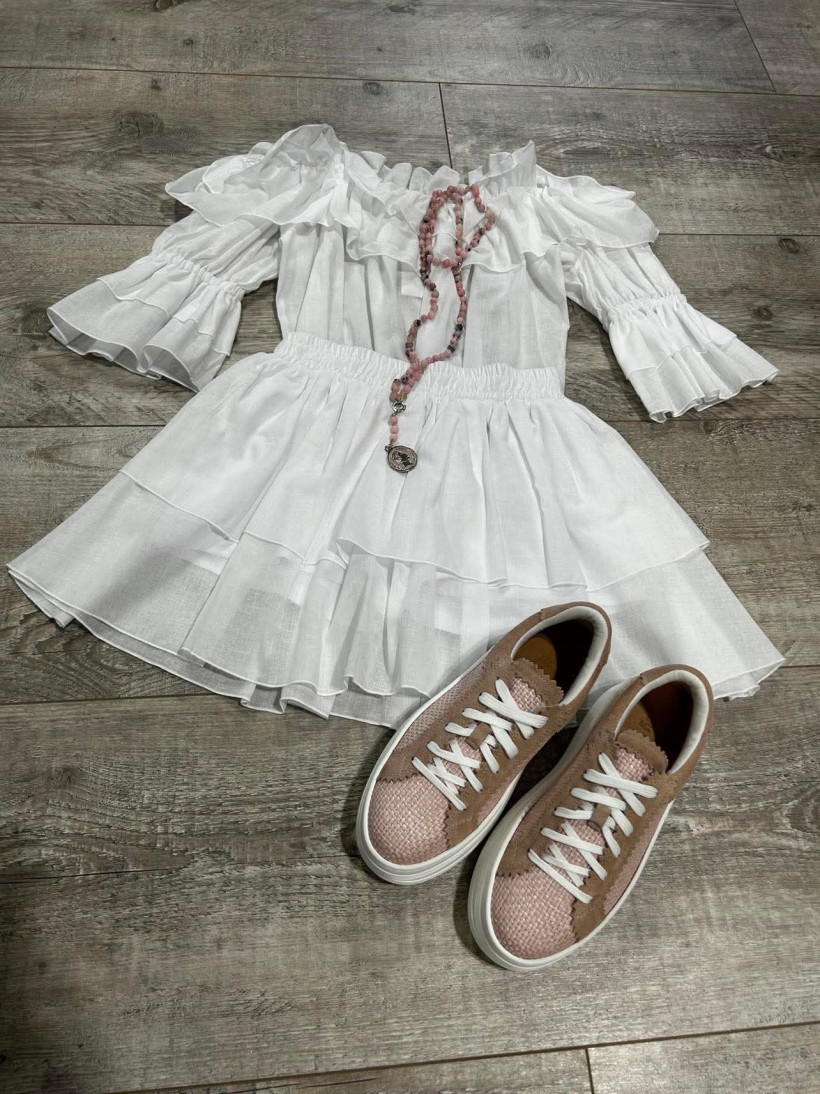 By o la la..! komplet z hiszpanką