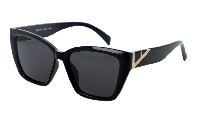 Okulary z polaryzacją 1046-1/L691 Czarne