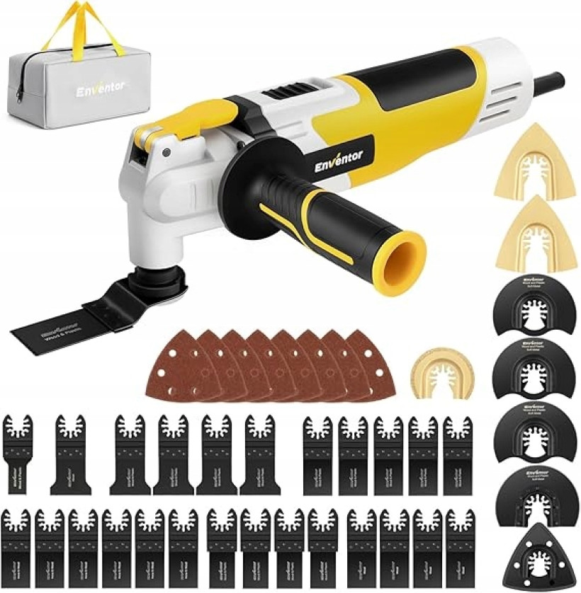 Szlifierka Narzędzie wielofunkcyjne sieciowe ENVENTOR 280 W z 42 akc.