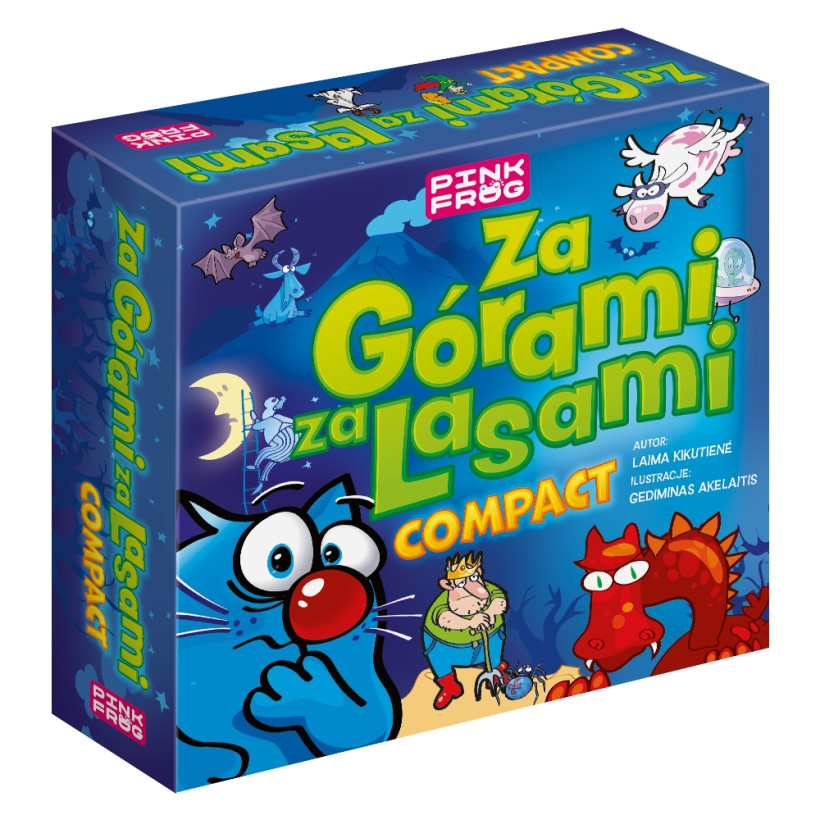 Gra planszowa Za górami za lasami Compact Kukuryku
