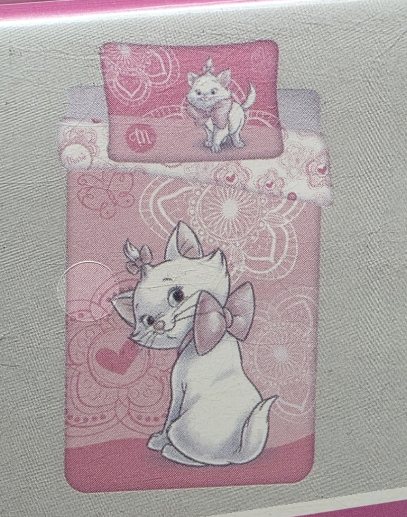 Posciel niemowlęca 135x100 +50x60cm kot