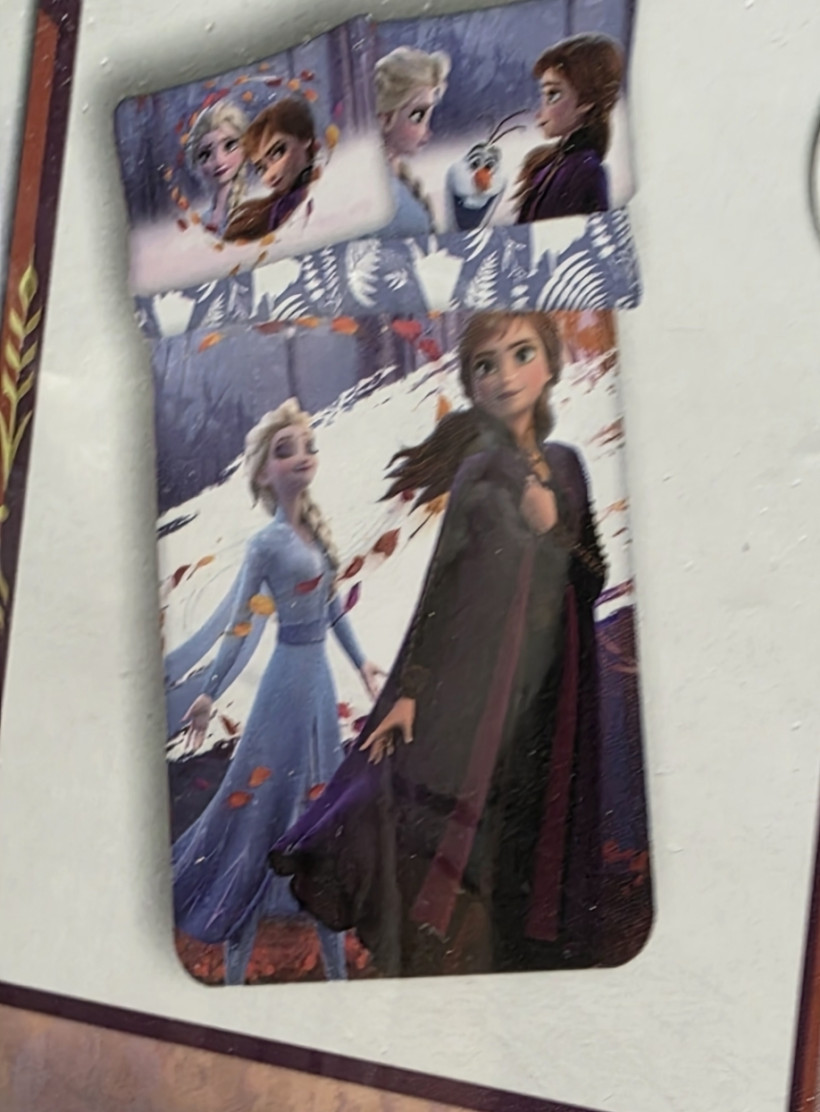 Posciel niemowlęca 135x100 +40x60 frozen