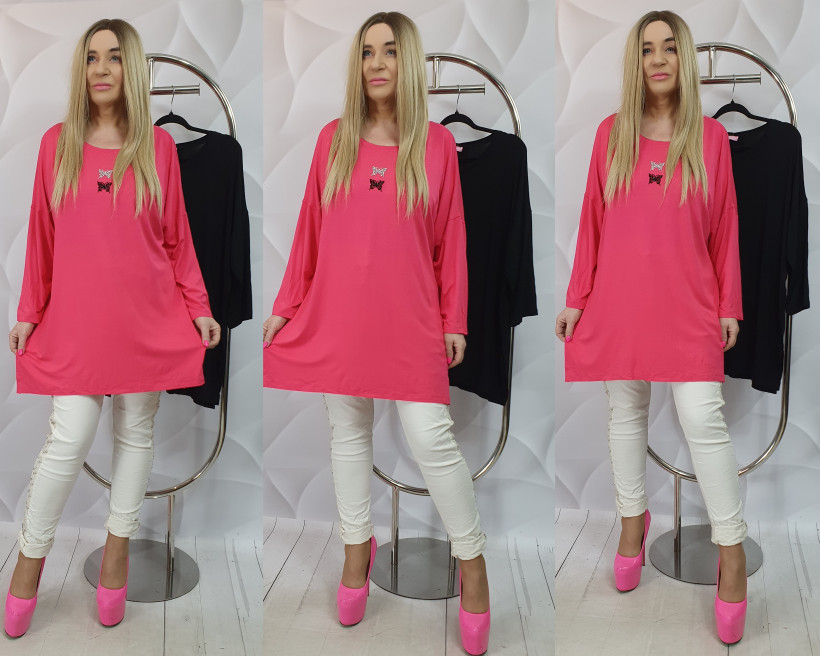 BLUZKA BELAY  7481 RB18 WWW  motylki cyrkoniowe  %PROMOCJA DNIA