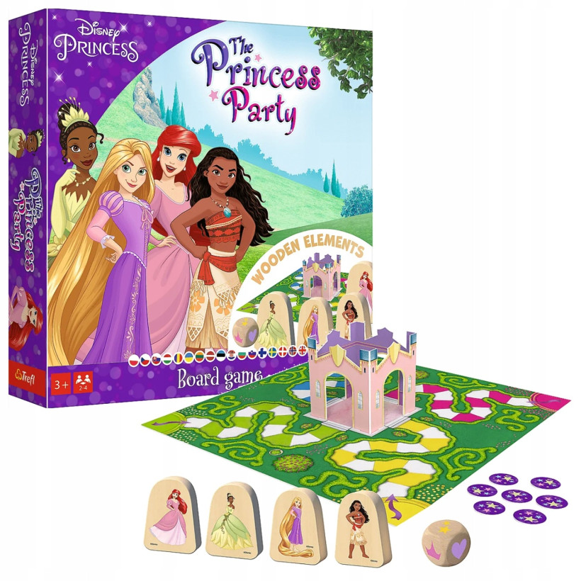 GRA PLANSZOWA THE PRINCESS PARTY DISNEY 02434 TREFL