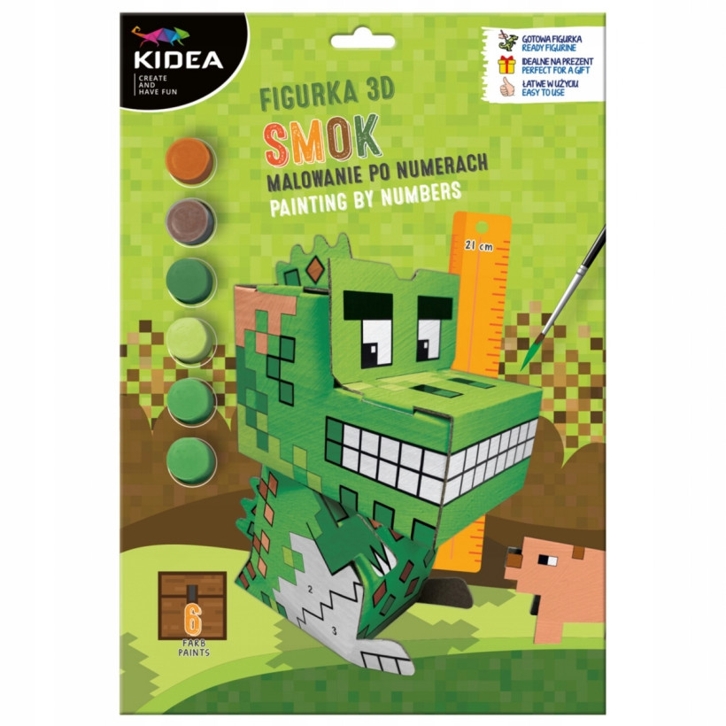 Figurka 3D Smok Kidea
