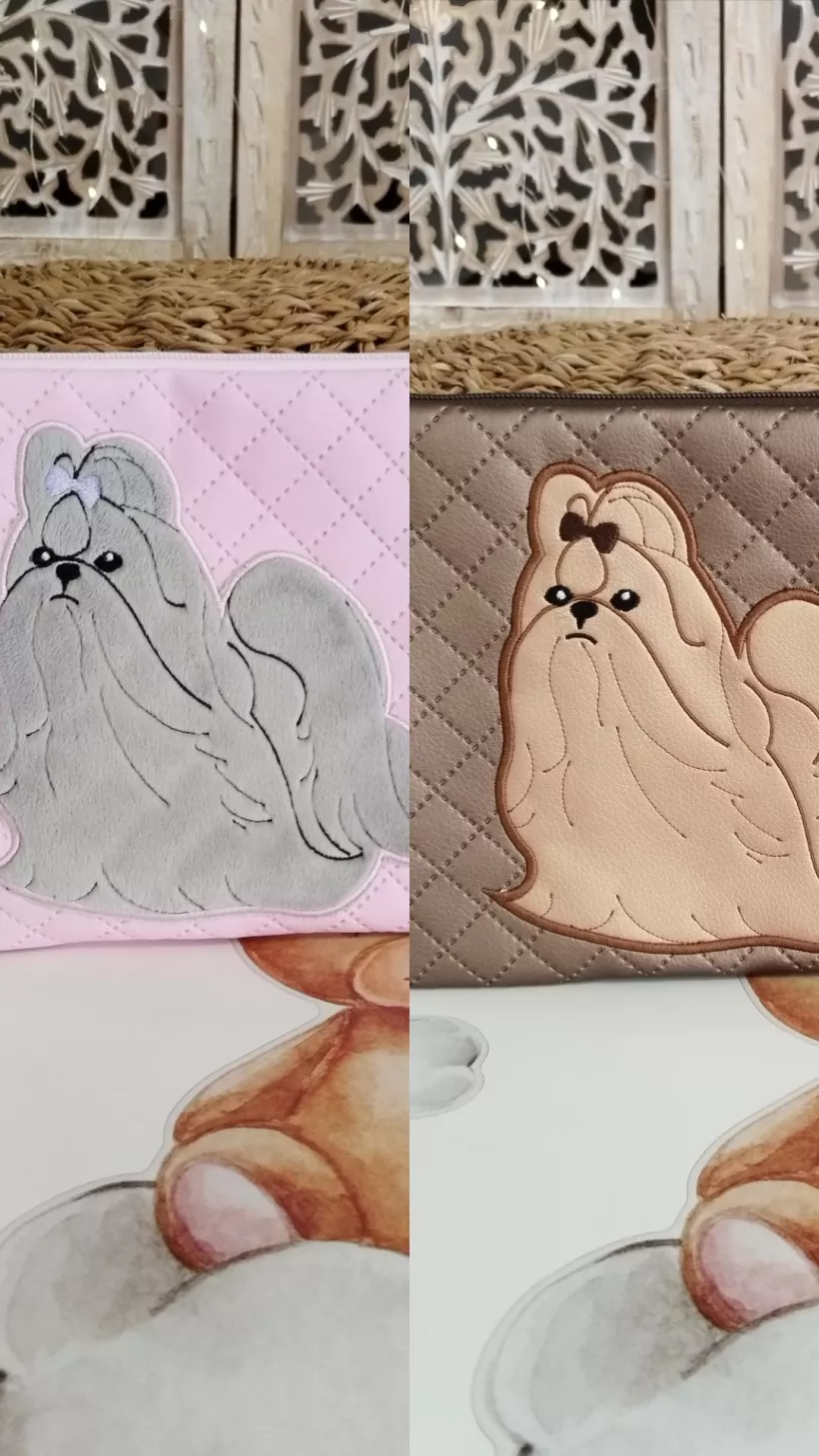 Trousse Plate - Shih Tzu