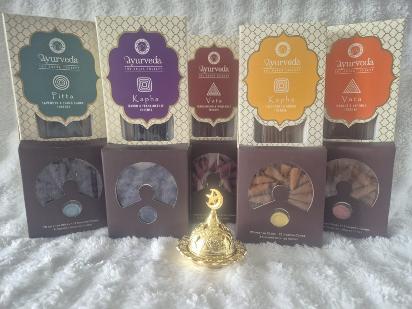 Zestaw kadzidełek indyjskich - różne zapachy