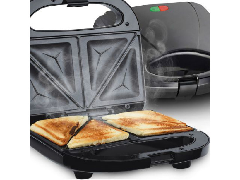 OPIEKACZ TOSTER DO KANAPEK CERAMICZNY DO CHRUPIĄCYCH TOSTÓW SANDWICH 750 W