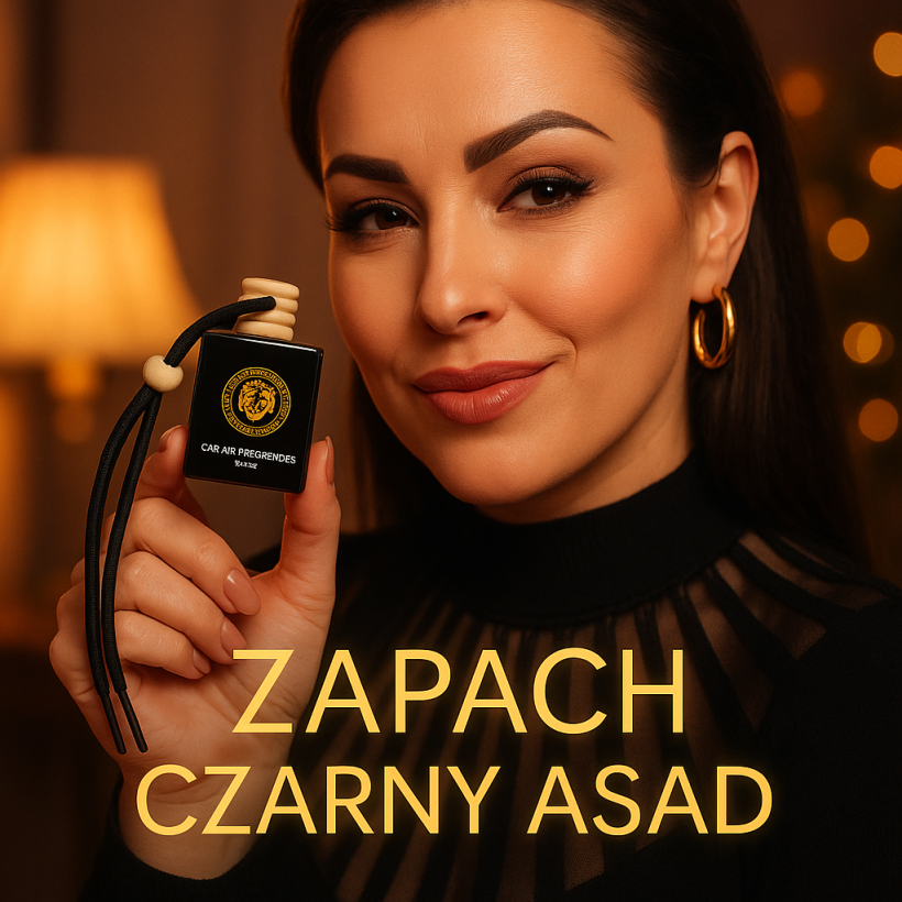 ZAPACH DO AUTA CZARNY ASAD