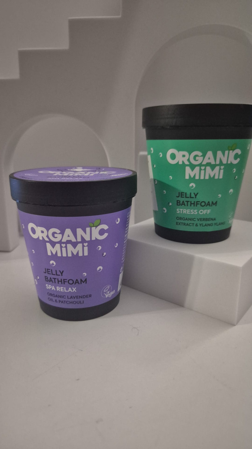 Żelowa pianka do kąpieli Organic MiMi