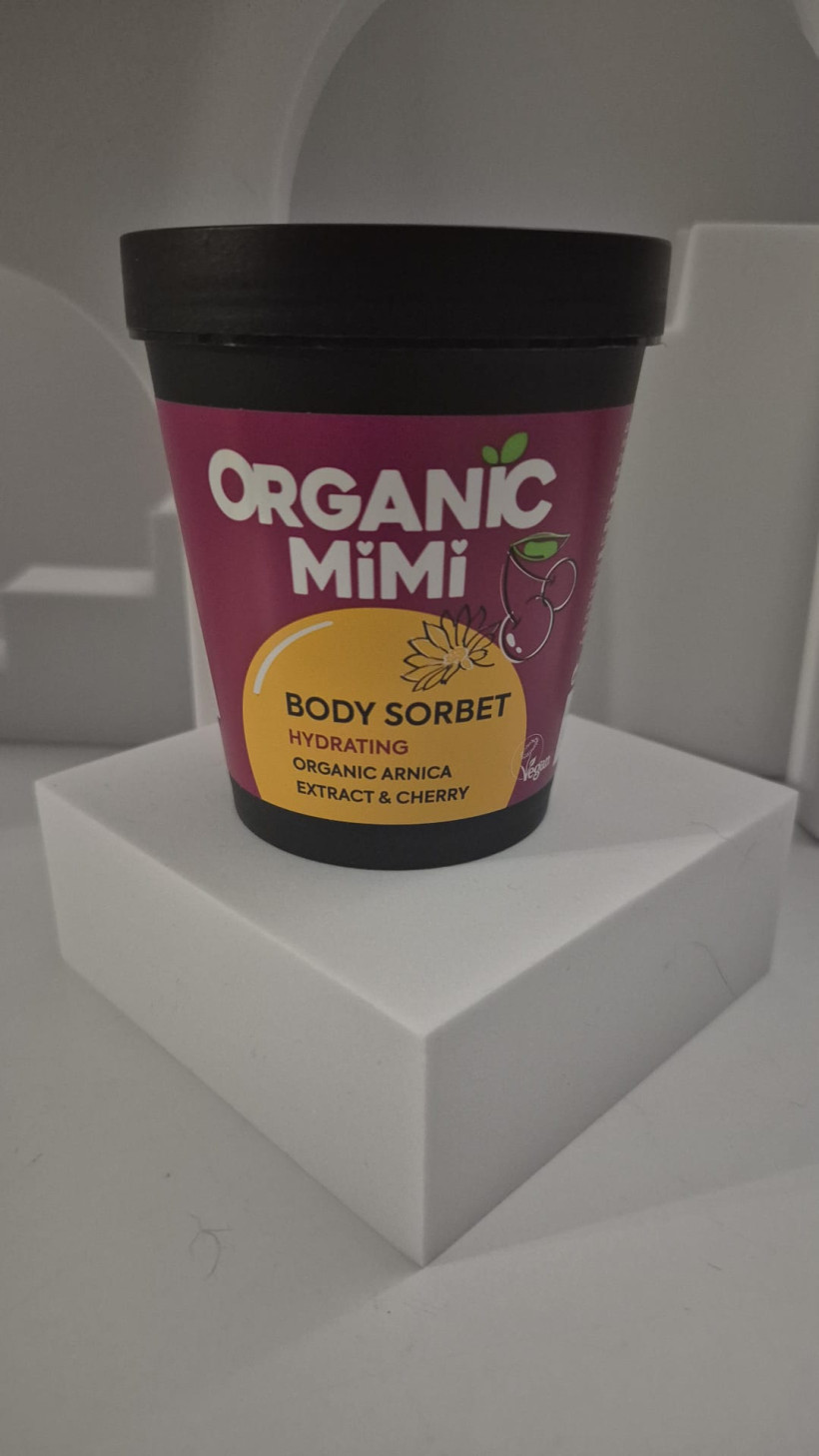 Sorbet do ciała wiśniowy Organic Mimi