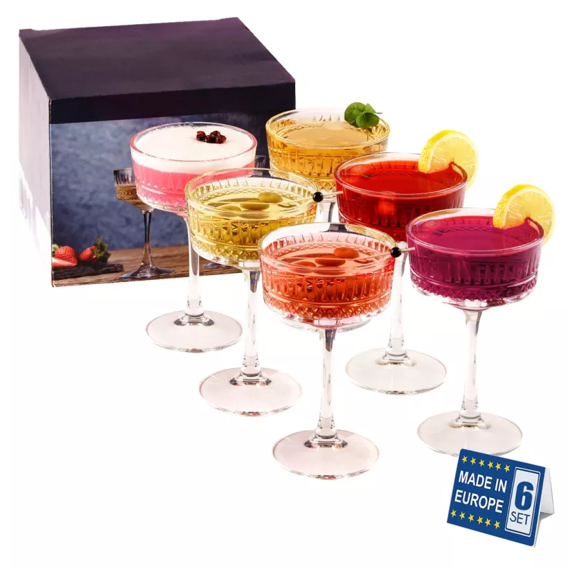 komplet 2 szt kieliszków 260 ml 