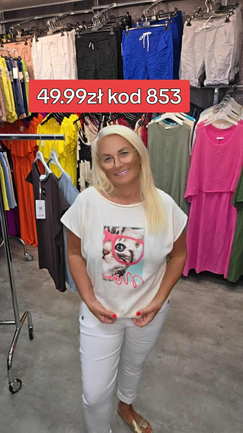 SWETER OKULARKI ZWIERZĄTKA