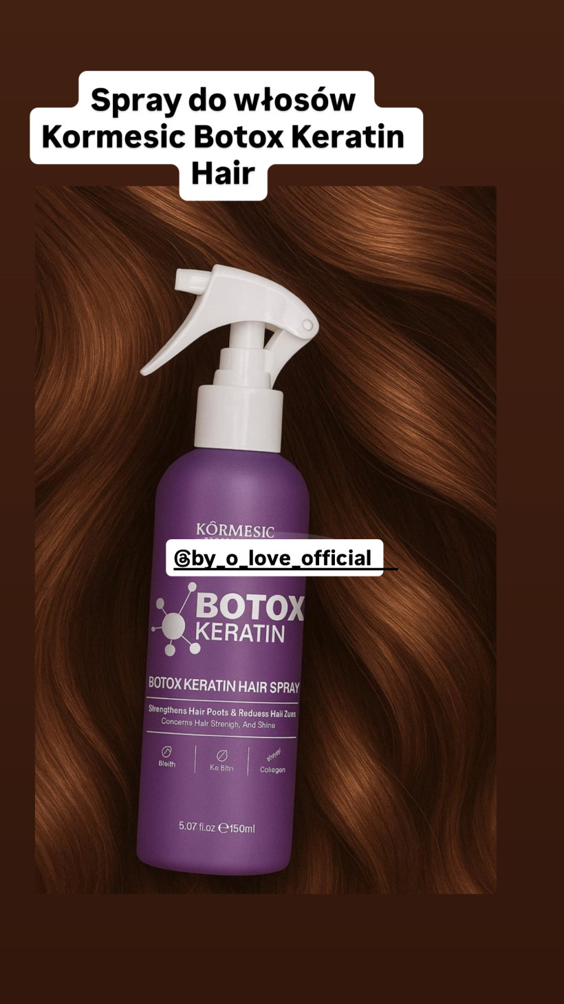 Spray do włosów Kormesic Botox Keratin Hair