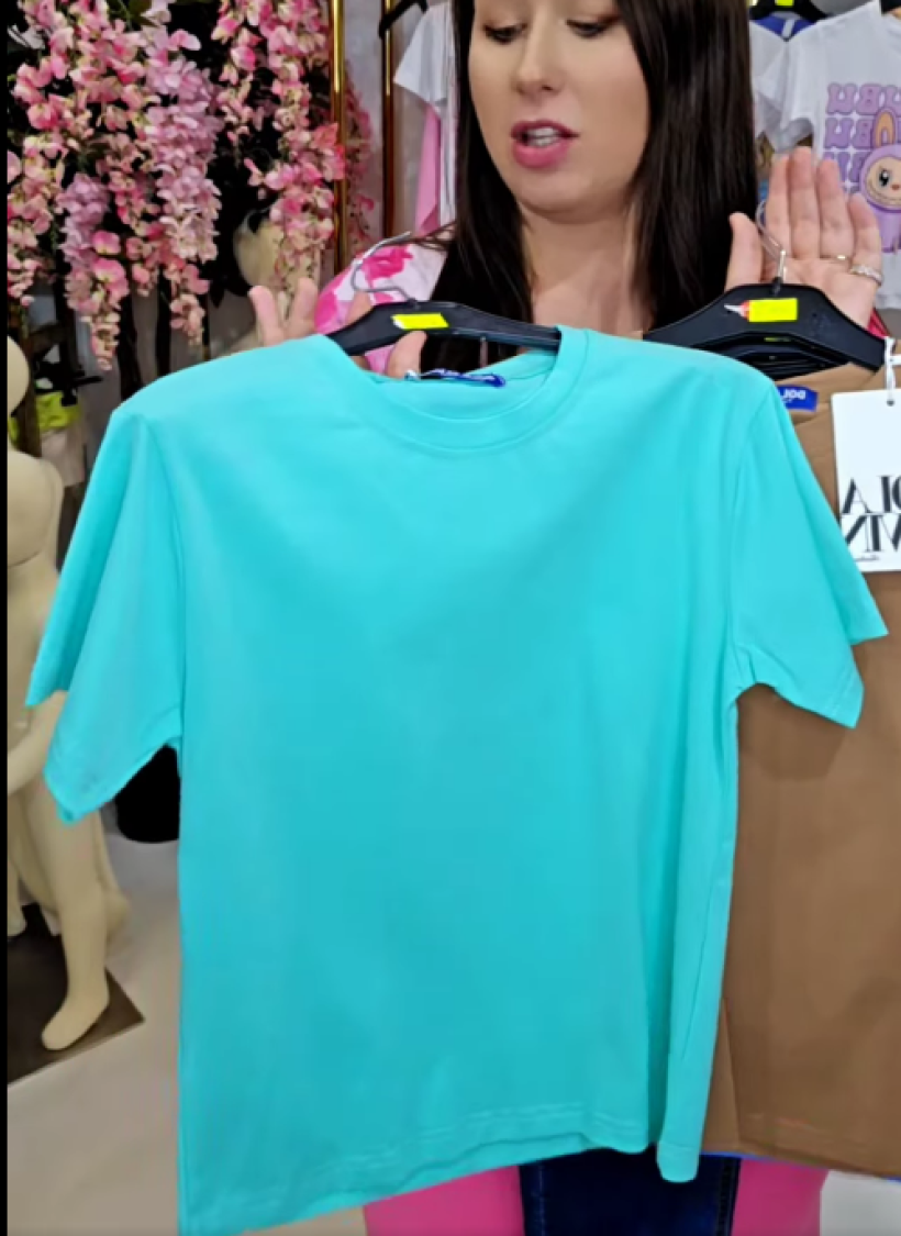 T-shirt TT-668- MIĘTA