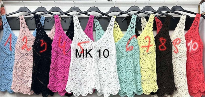 Bluzka ramiaczka koronka