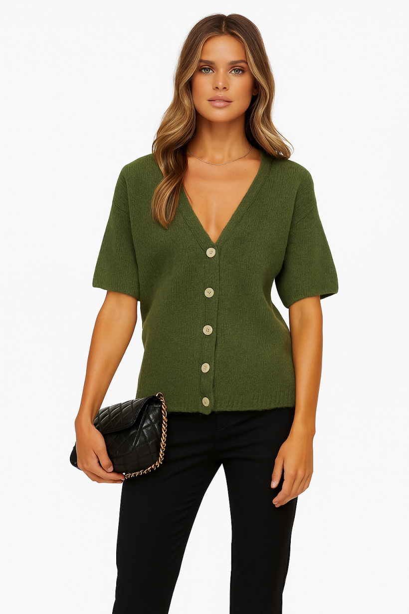 SWETRY GUZIKI ALPAKOWE