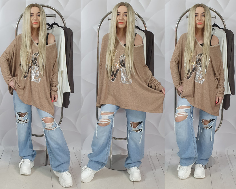 SWETER AZIEL 2772/9726   RN10  LOVE   