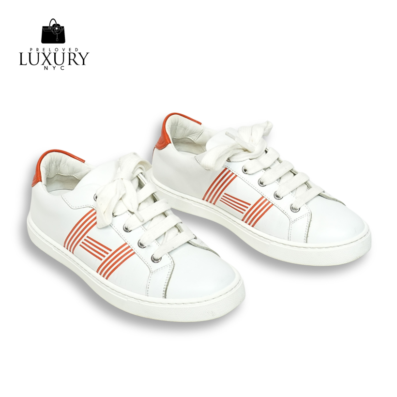 HERMES Avantage Sneakers White 37
