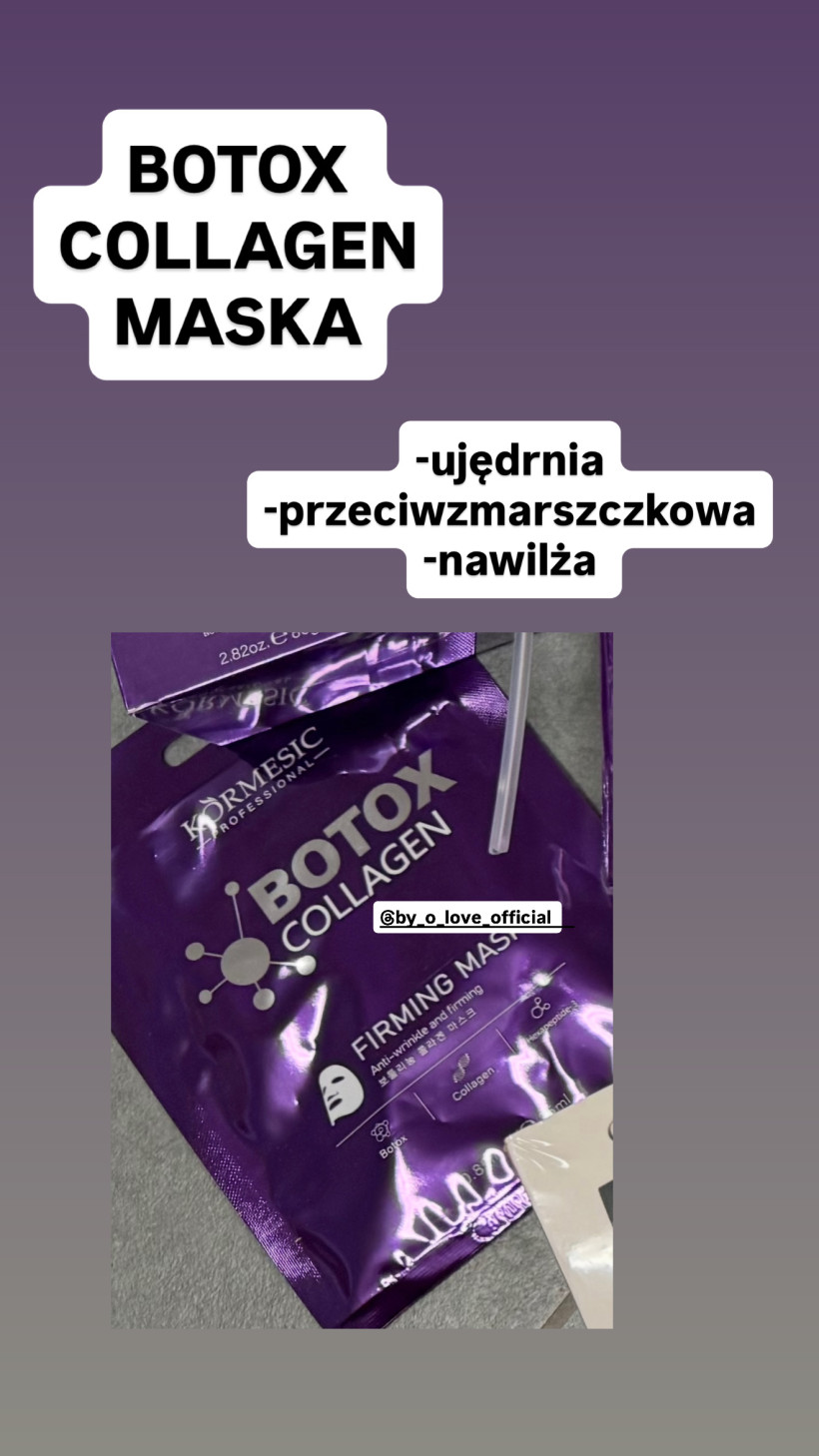 Maska Ujędrniająca KORMESIC PROFESSIONAL Botox Collagen