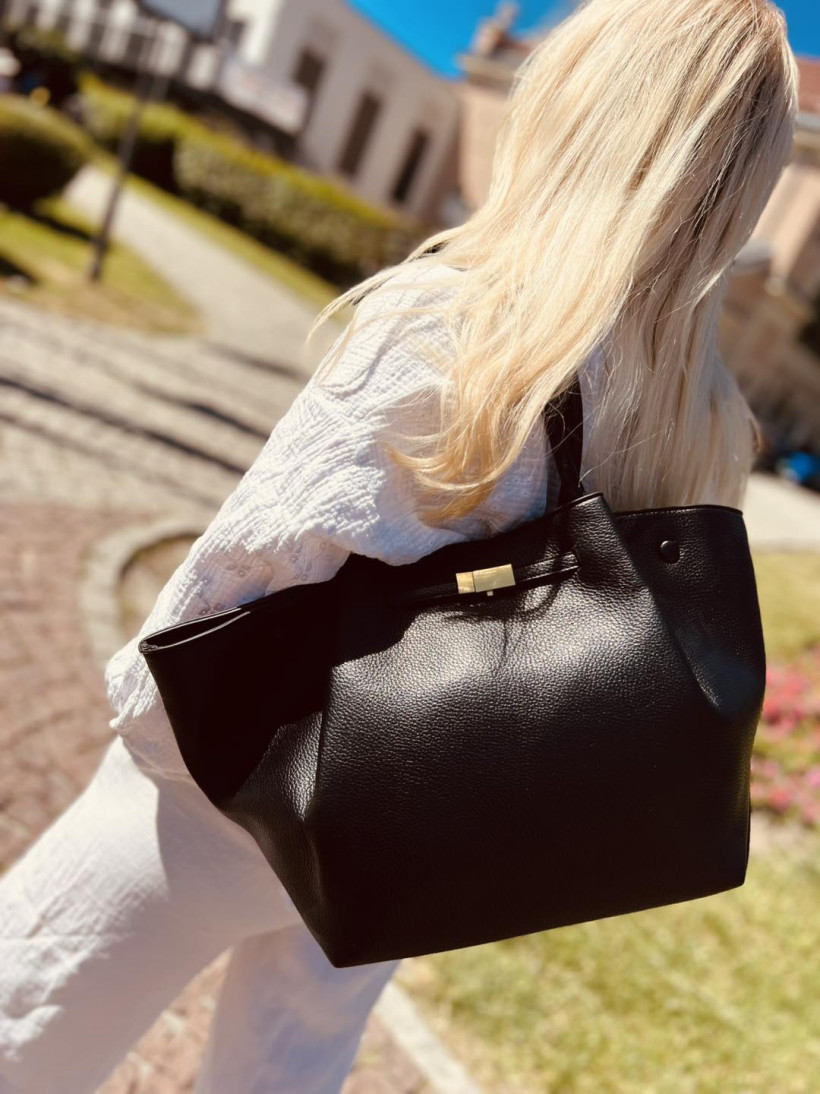 Torebka ze skóry ekologicznej