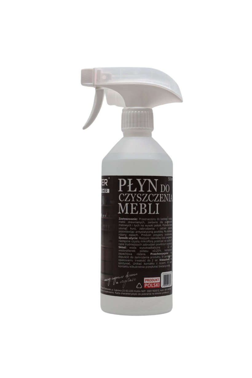 PŁYN DO CZYSZCZENIA MEBLI Q-WATER 500ML