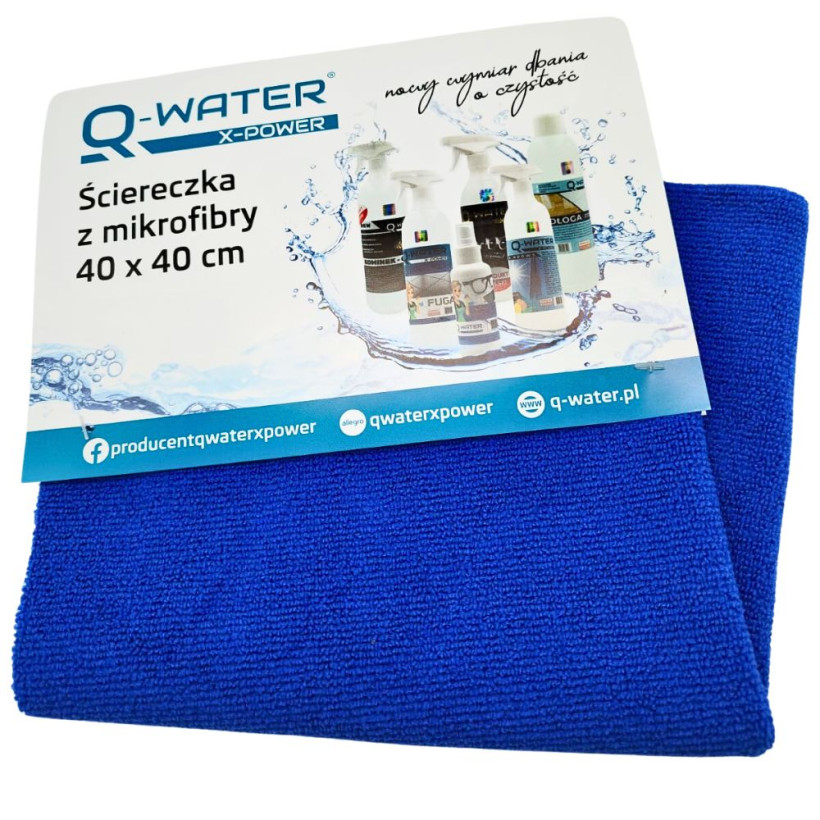ŚCIERKA Z MIKROFIBRY Q-WATER