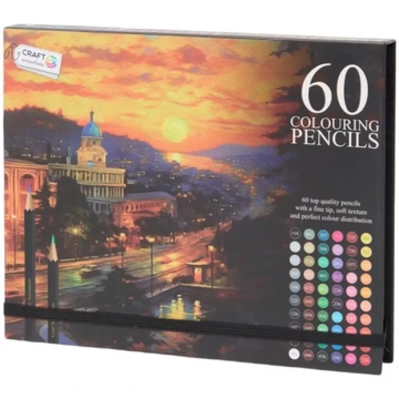 Kredki ołówkowe Craft Sensations 60 szt.