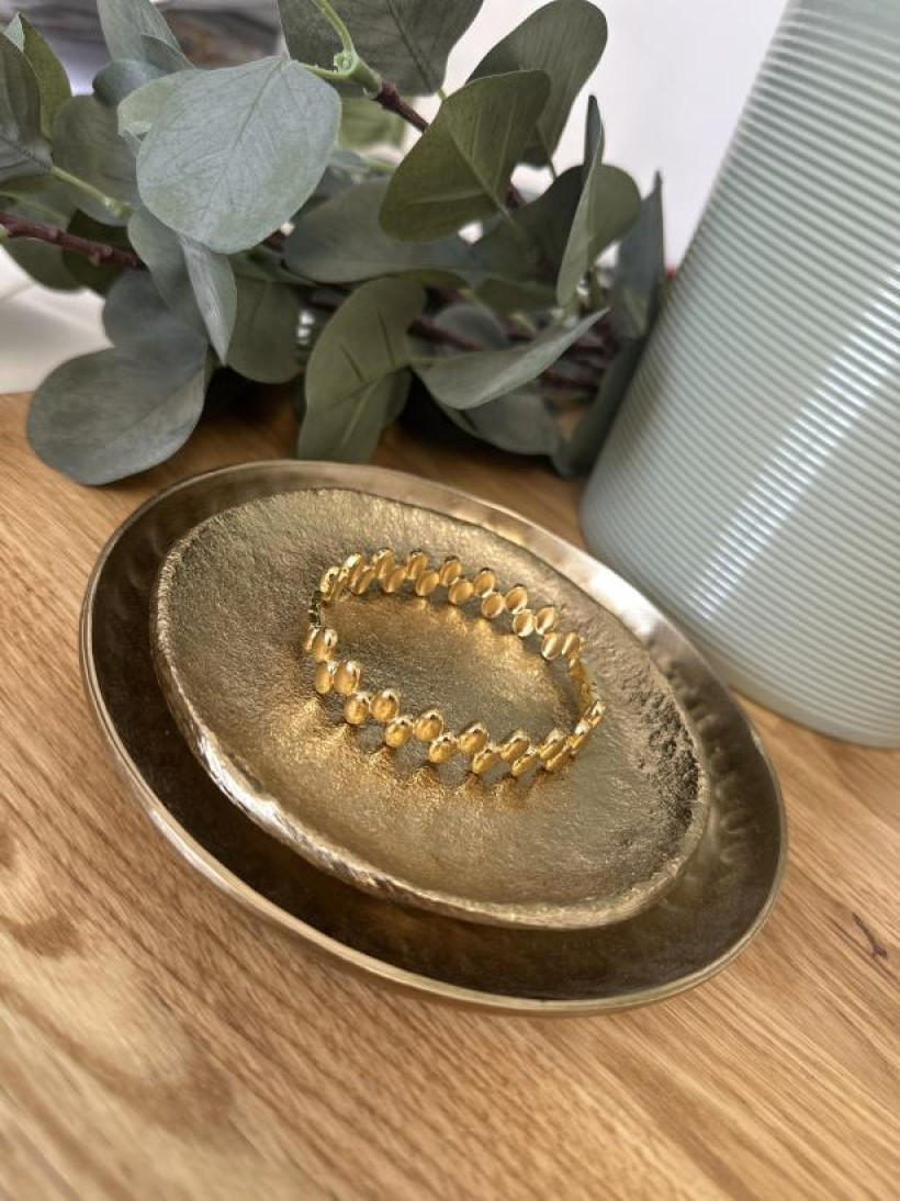 BRANSOLETKA SZTYWNA KROPLA