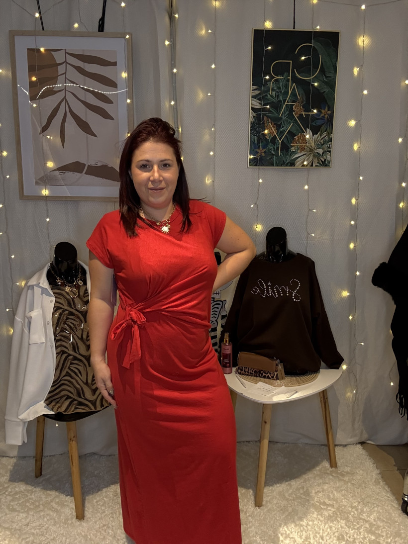 Robe avec noeud
