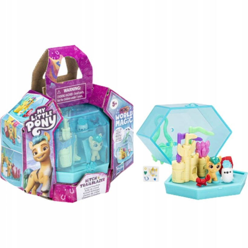 MY LITTLE PONY MINI WORLD HITCH TRAILBLAZER F5242