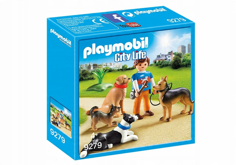 igurki Playmobil City Life 9279 trener psów 10 el.