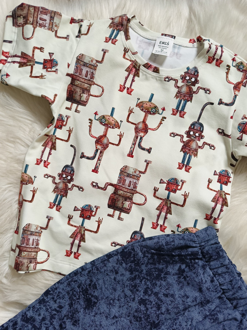 Koszulka Robot Emiś - Baw się w stylu!