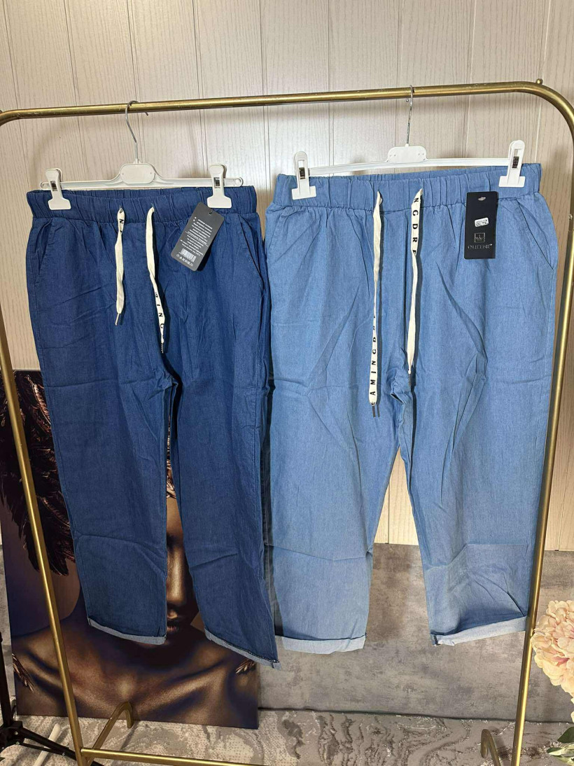 Cienki jeans spodnie rtybaczki  na lato rozm 2xl/3xl   4xl/5xl  6xl/7xl