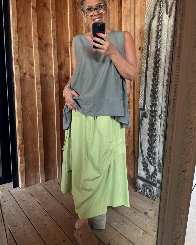 Ref 4874 Top sans manches du 36 au 46