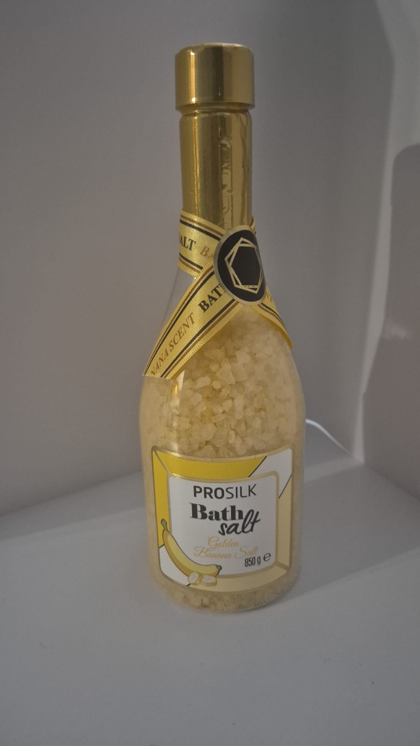 Szampańska sól do kąpieli BANAN
