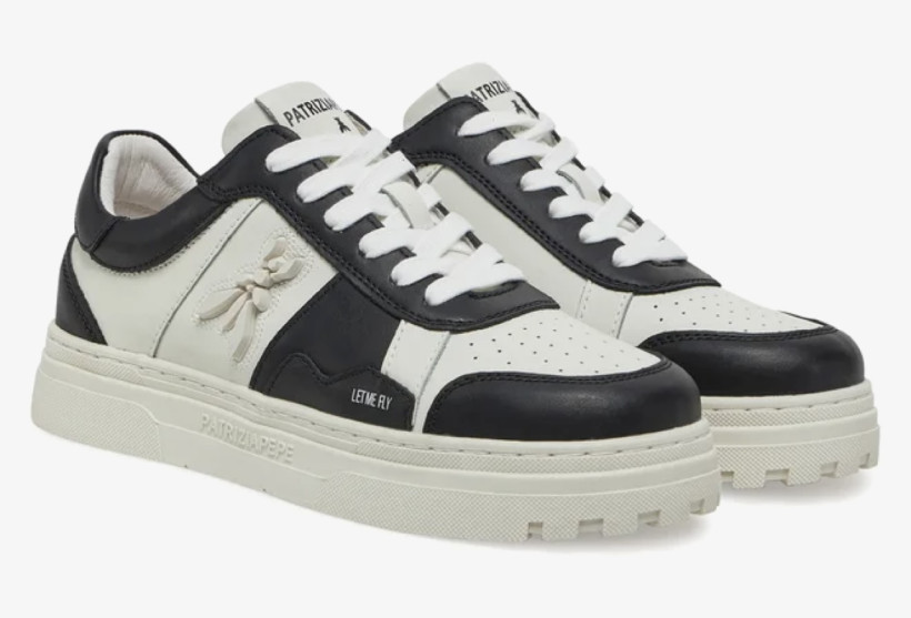 Buty Patrizia Pepe 8Z0085 L011 biało-czarne