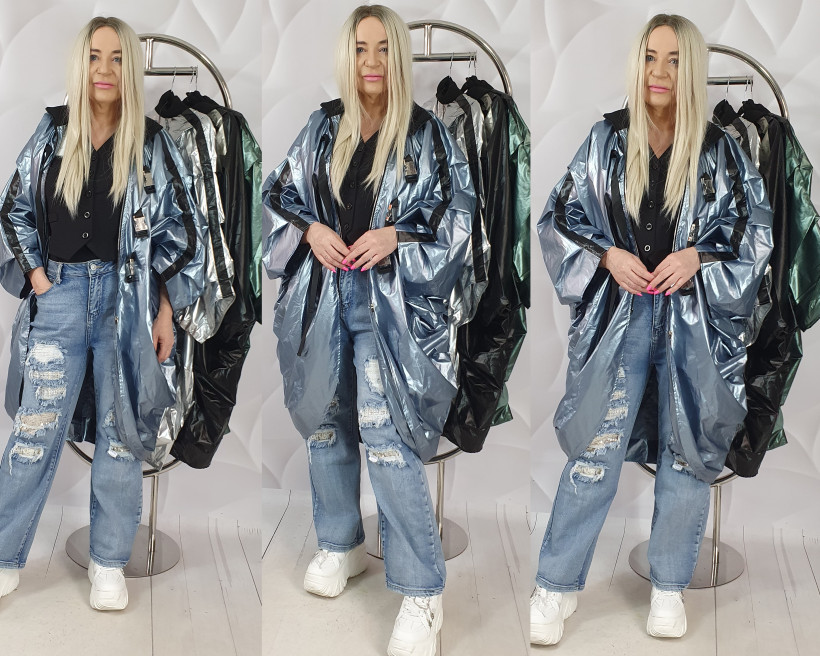 Kurtka KAYARA 8605 RB29 metaliczna PRZECENA