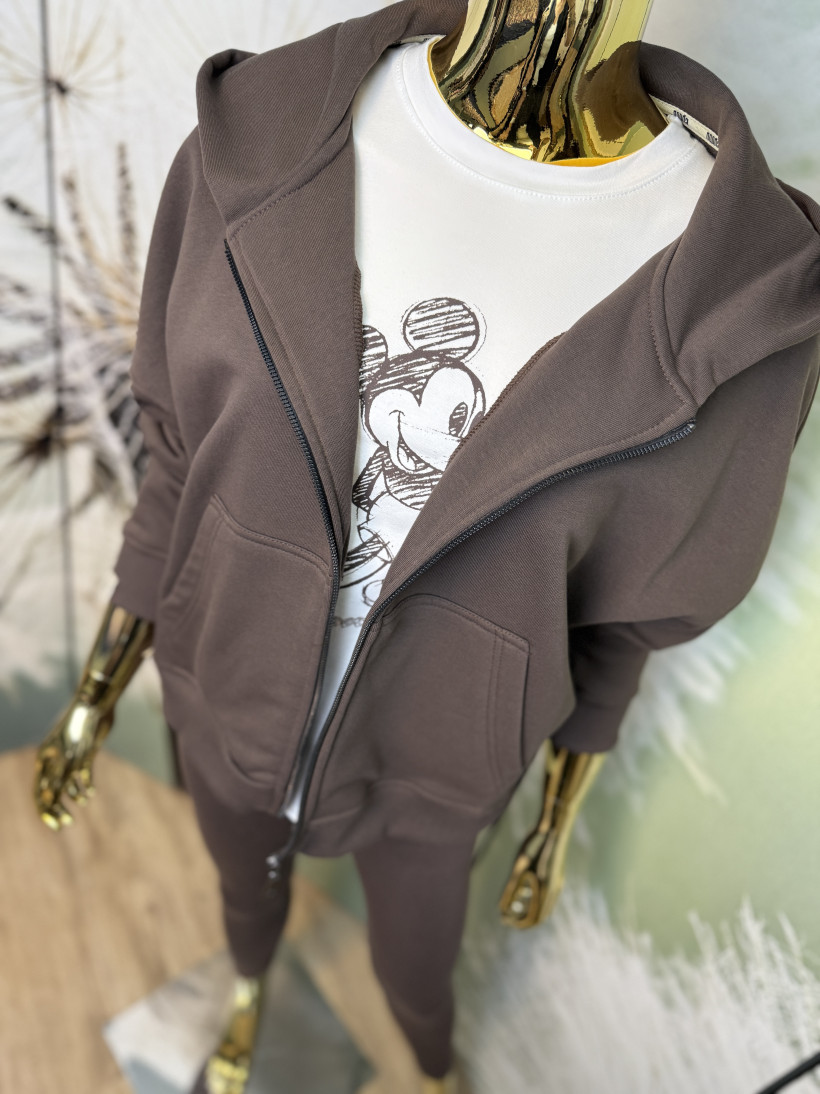 Bluza rozpinana z kapturem NOODA