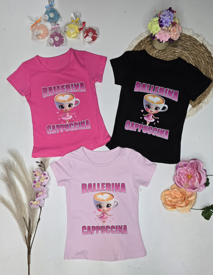 Bluzka balerina cappuccina czarna