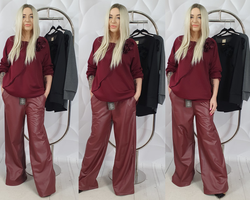 BLUZKA AMERAK 808016988 RB30  MITICA&CO z broszką przecena  