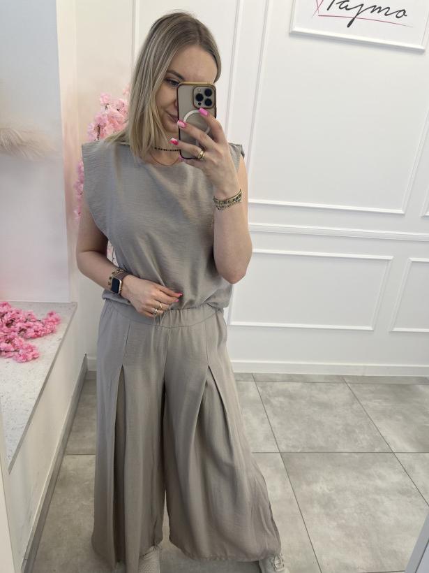 Komplet spodnie z zakładką 12931