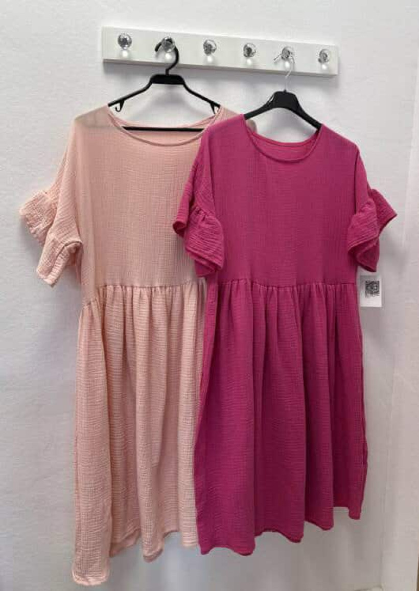 SUKIENKA MUŚLIN DUŻY ROZMIAR