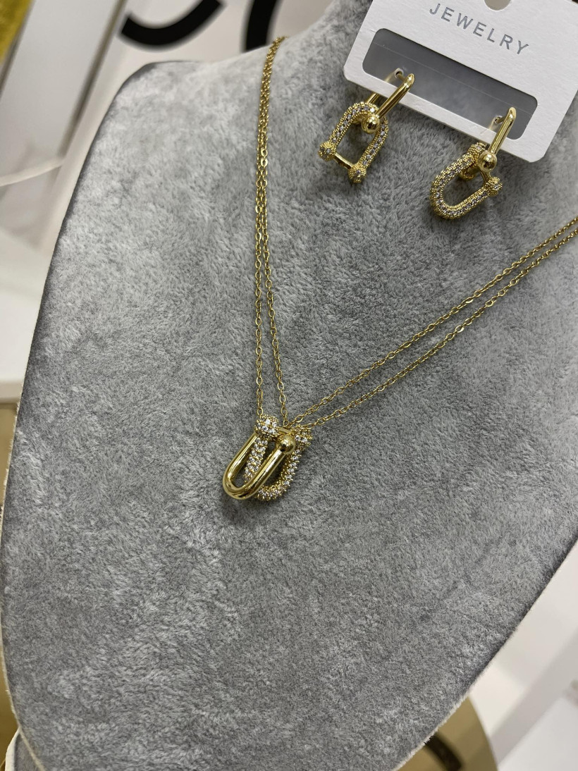 Komplet biżuterii PODKOWA