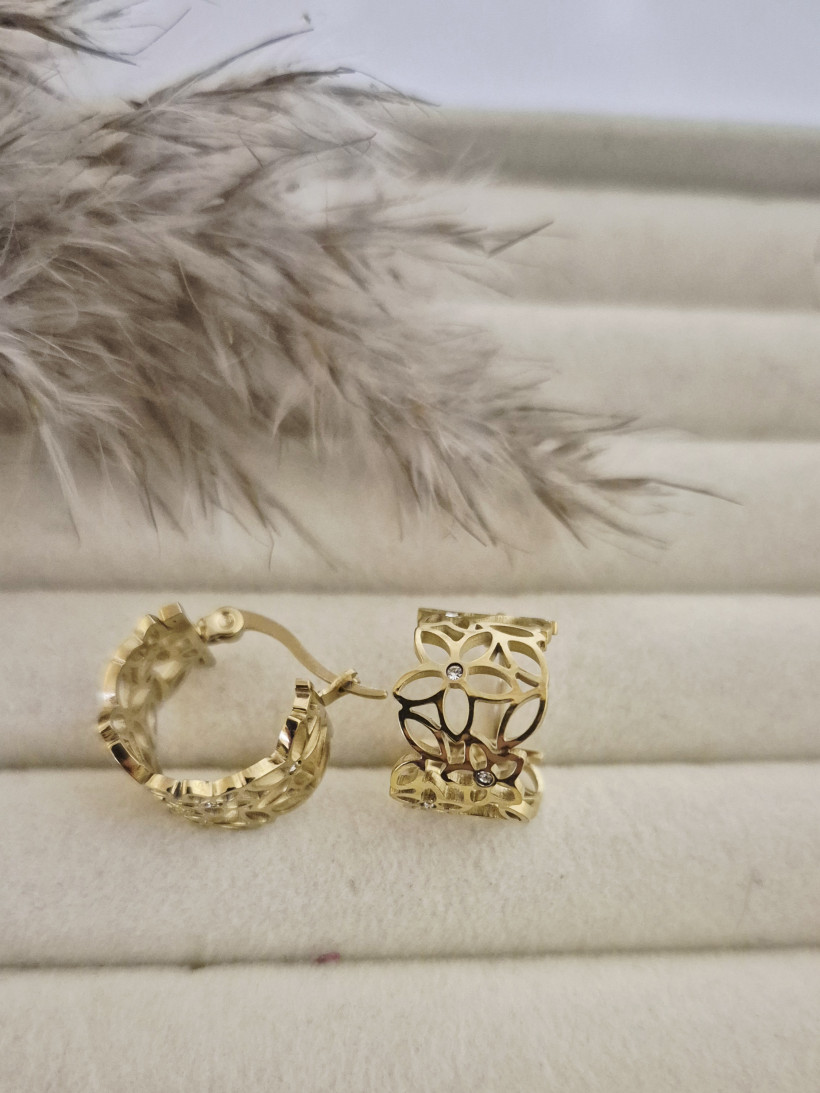 Kolczyki apt na kole