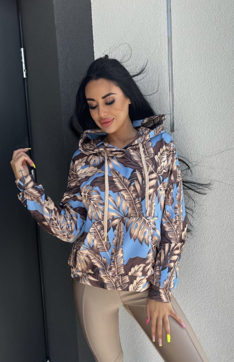 Bluza kangurka z kapturem Trendy