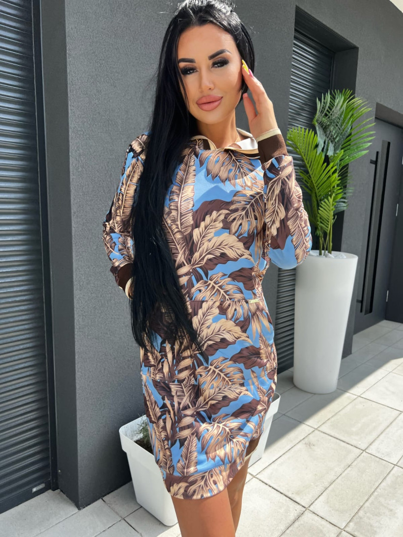 Sukienka / Tunika z kapturem Trendy