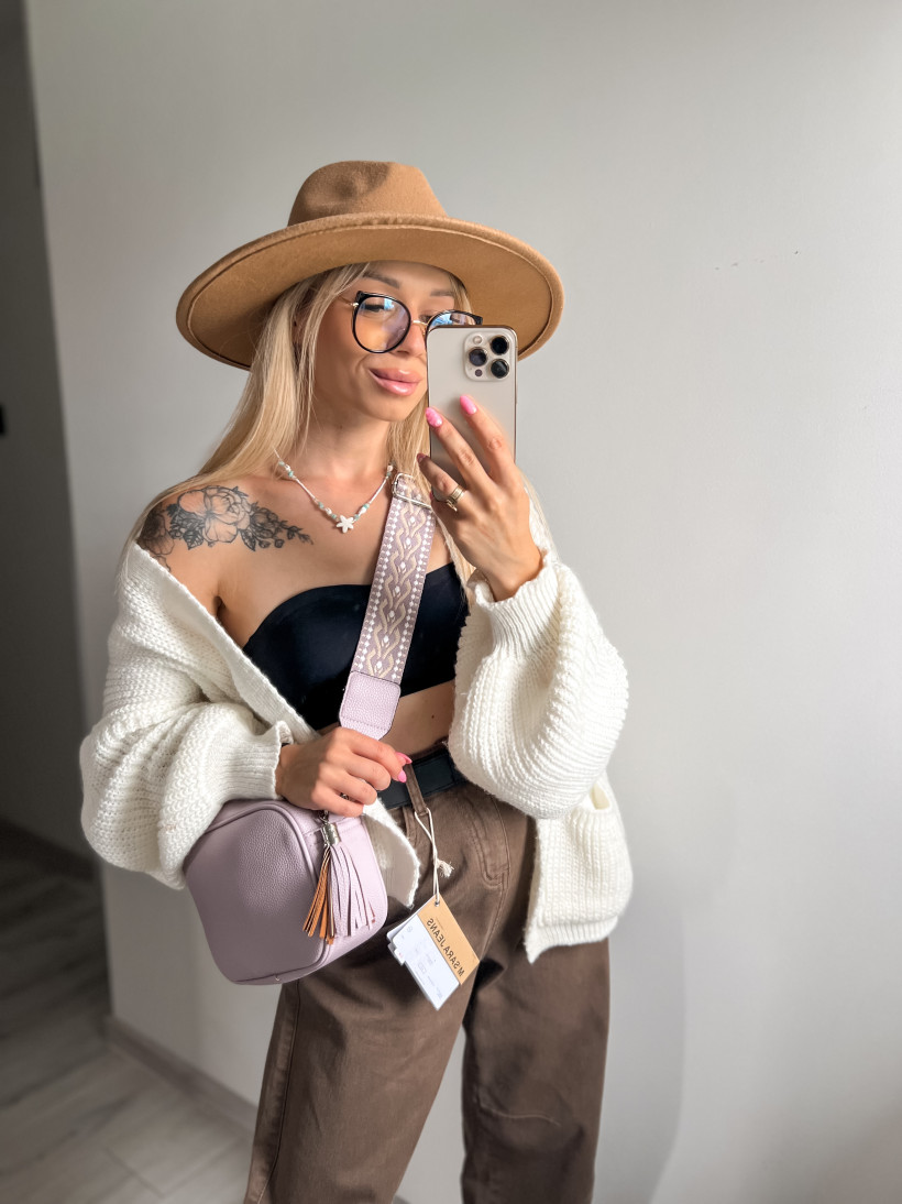 Mała torebka frędzle 